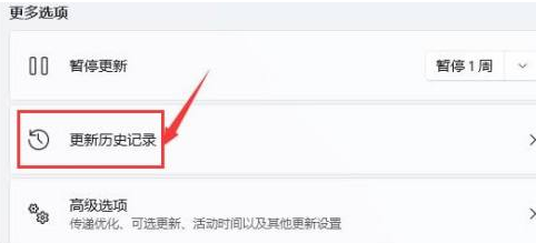 更新歷史記錄