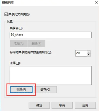 共享權(quán)限